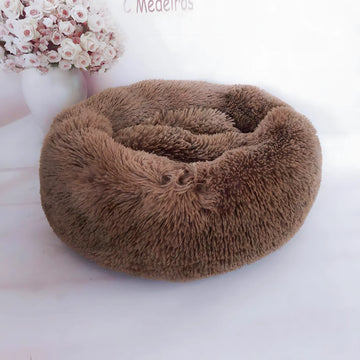 Plush Fabric Nest Bed for Dogs and Cats, Multiple Sizes & Colors