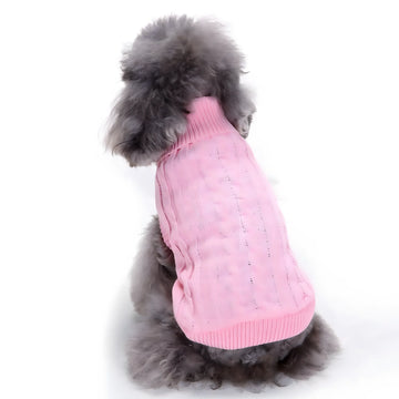 Wool Fabric Dog Sweater in Multiple Colors and Sizes