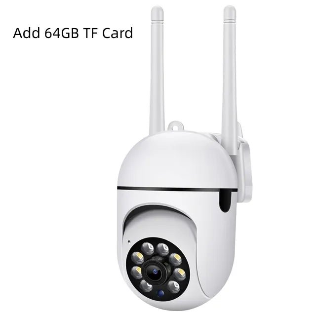 2.4G WiFi Security Camera Night Vision 2MP 1080P HD Wireless IP Camera 360 Rotating Remote Surveillance Cameras Indoor Monitoring - Asmota