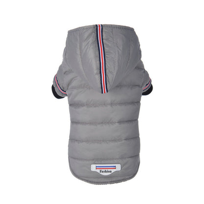 Pet clothes, autumn and winter cotton jacket, small dog