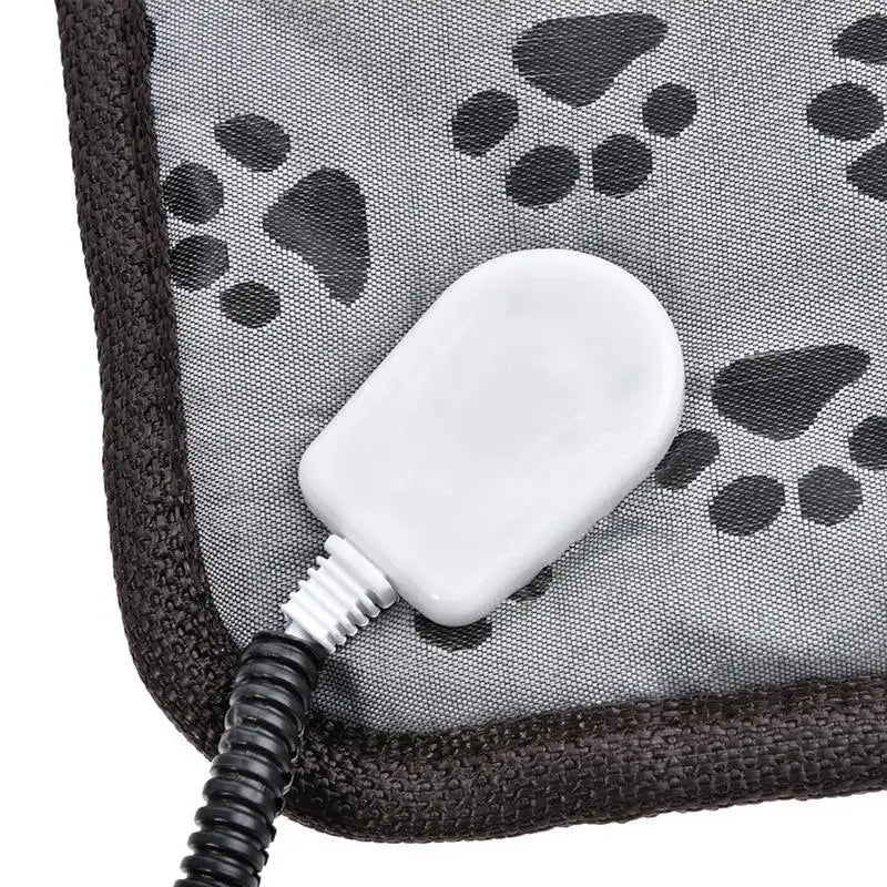 3 - speed Adjustable Heating Pad For Dog Cat Power - off Protection Pet Electric Heated Warm Mat Bed Waterproof Bite - resistant Wire - Asmota