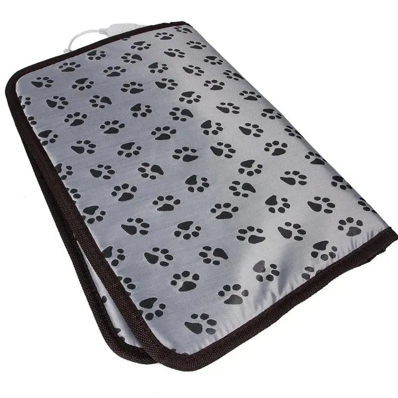 3 - speed Adjustable Heating Pad For Dog Cat Power - off Protection Pet Electric Heated Warm Mat Bed Waterproof Bite - resistant Wire - Asmota