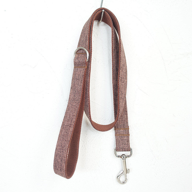 Dog ring drawstring pet leash