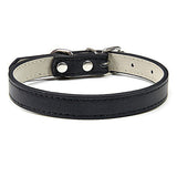 PU Leather Dog Collar in Multiple Colors