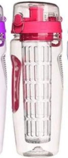 32Oz Fruit Infusing Infuser Water Bottle Water Fruit Bottle BPA Free Plastic Sport Fruit Infuser Water Bottles With Infuser Juice Shaker Drink Bottle Of Water - Asmota