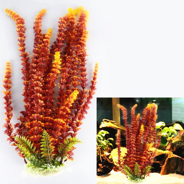 Aquarium Fish Tank Ornament Simulation Plant in Plastic