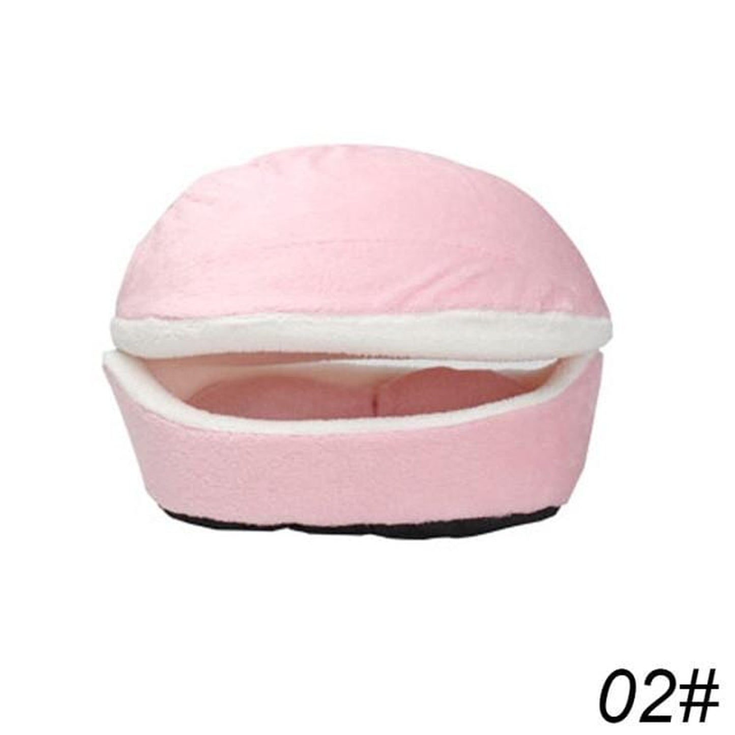 Removable Washable Plush Dog Nest Bed 45x32x32cm