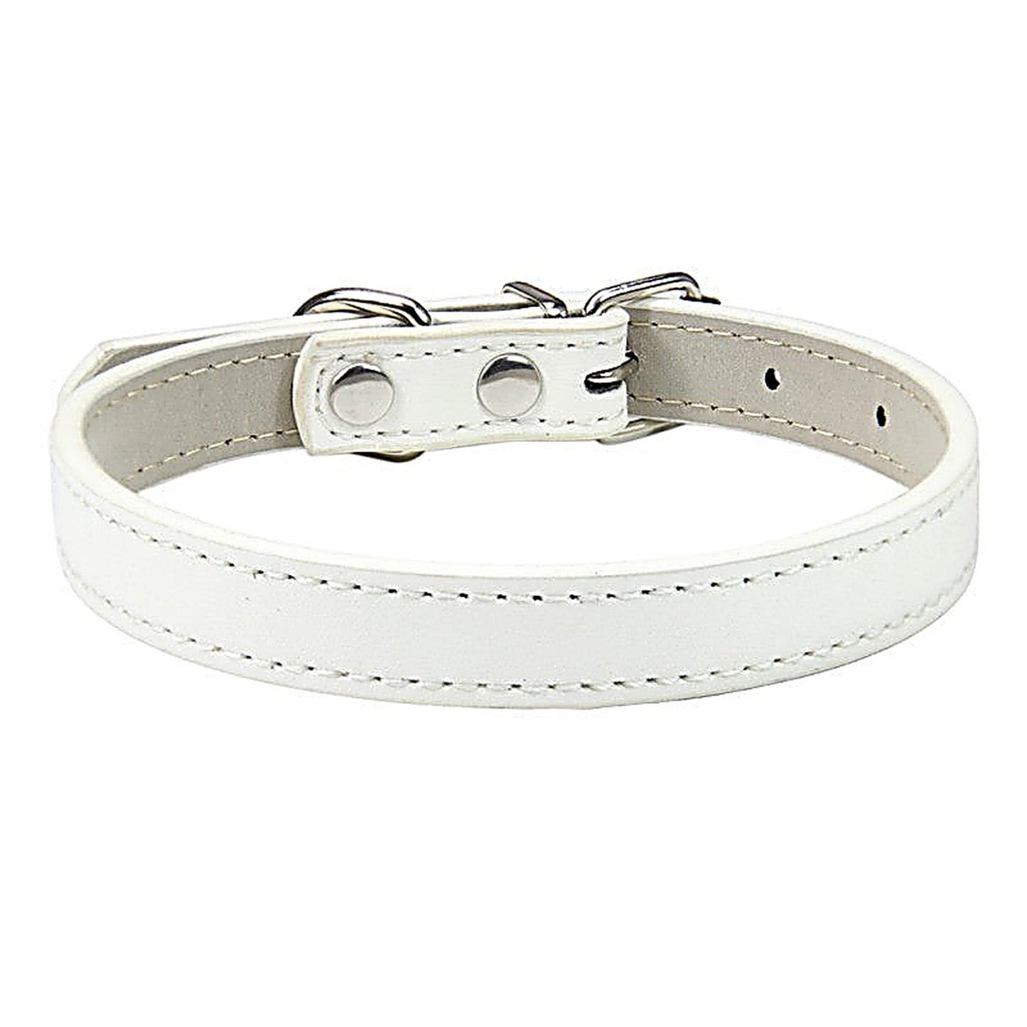 PU Leather Dog Collar in Multiple Colors