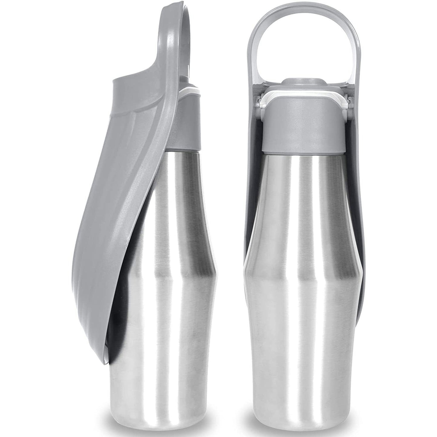 Portable Silicone Leaf-Design Dog Water Bowl Dispenser