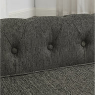 Rectangular Dark Grey PP Dog Bed for Medium and Large Dogs