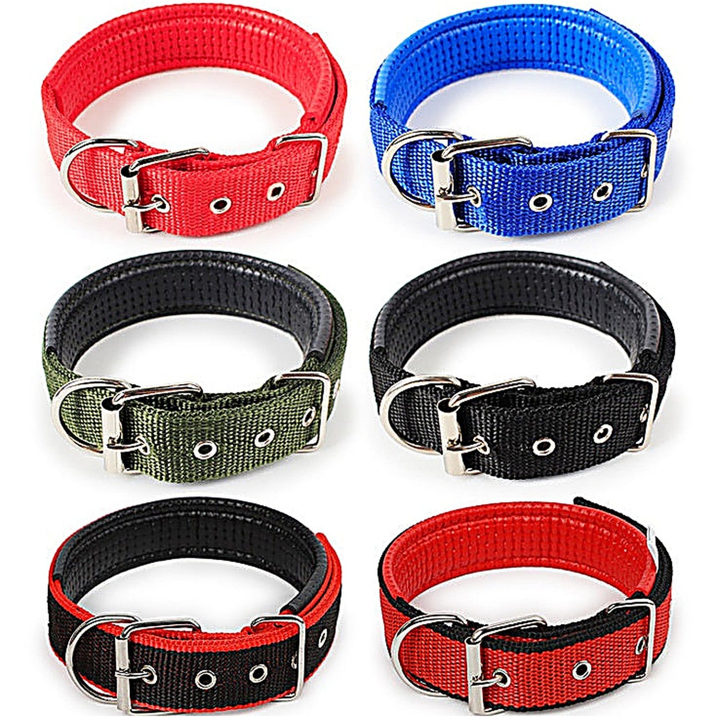 Soft Leather Lined Polypropylene Foam Dog Collar