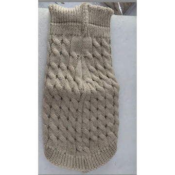 Knitted Acrylic Turtleneck Dog Sweater in Multiple Colors