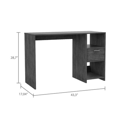 43" Gray Computer Desk - Asmota