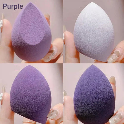 4/8pcs Makeup Sponge Blender Beauty Egg Cosmetic Puff Soft Foundation Sponges Powder Puff Women Make Up Accessories Beauty Tools - Asmota