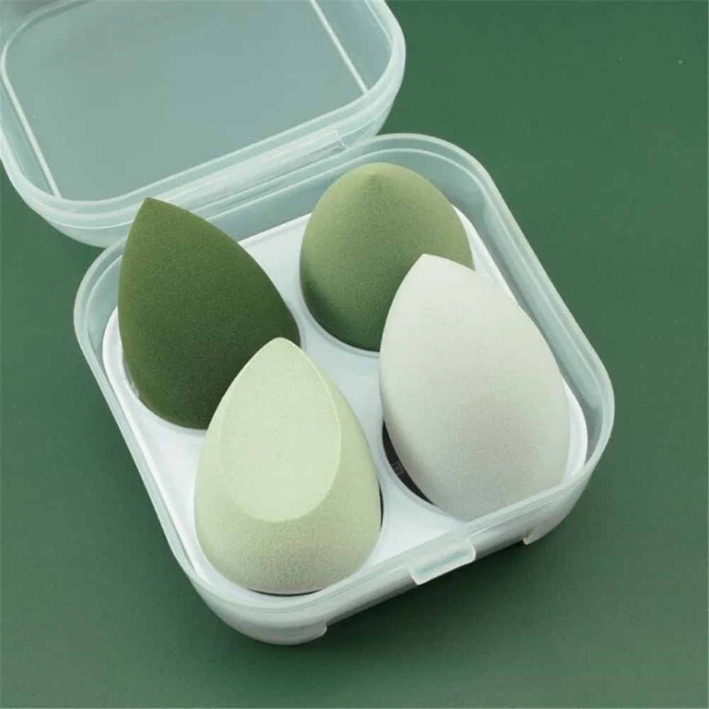 4/8pcs Makeup Sponge Blender Beauty Egg Cosmetic Puff Soft Foundation Sponges Powder Puff Women Make Up Accessories Beauty Tools - Asmota