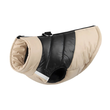 Waterproof Winter Padded Dog Vest Jacket with Zipper