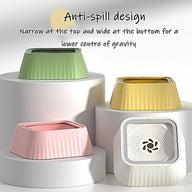 Splash-Resistant Floating Plastic Dog Water Bowl