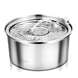 Stainless Steel Dog Water Fountain 3-Gallon Capacity