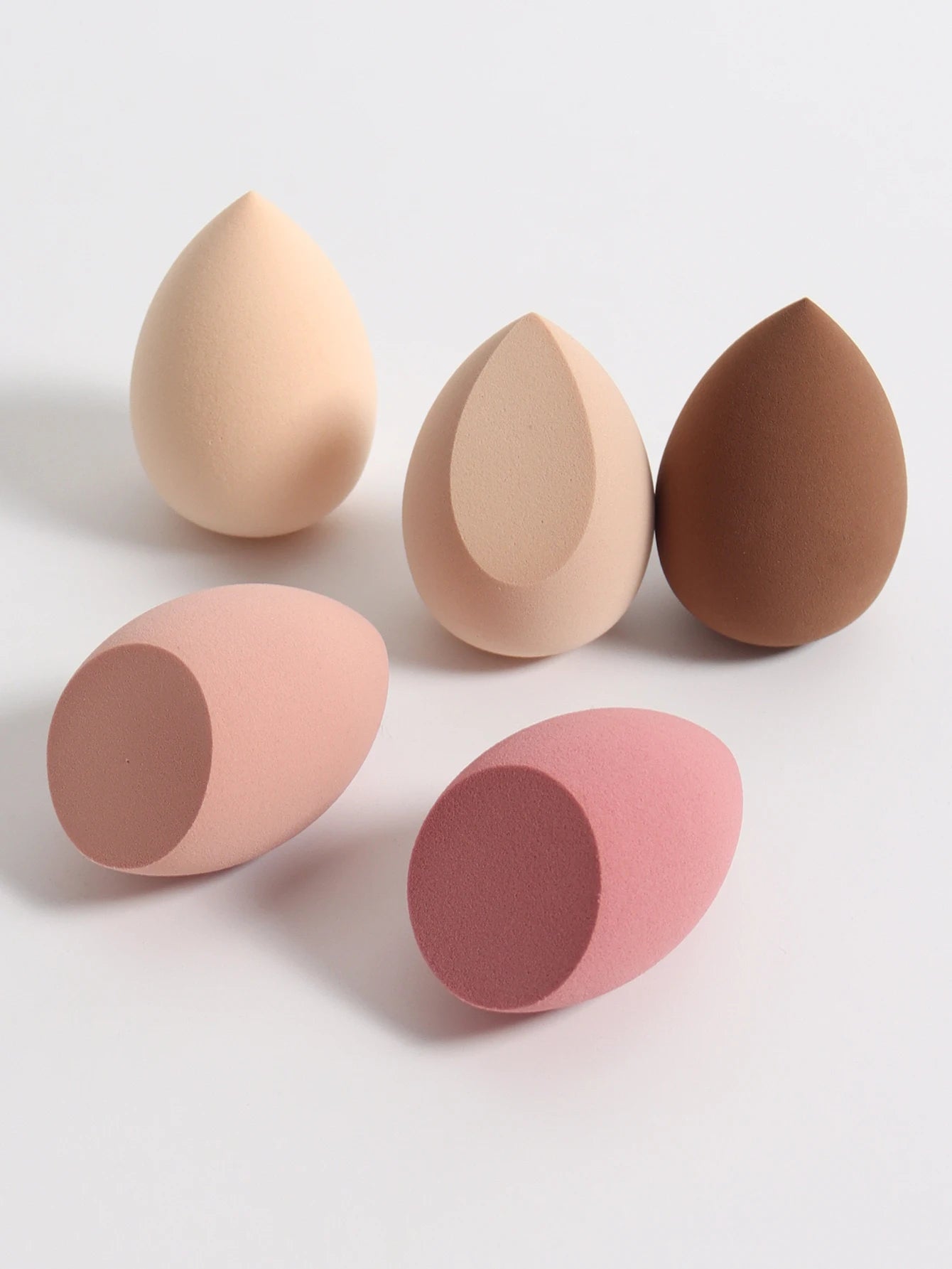 5 Bags of Beauty Eggs Makeup Sponge (Beauty Egg), Foundation Make - Up Mixed Beauty Sponge, Flawless Liquid, Cream and Powder, Mu - Asmota