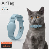 Anti-Lost Leather Dog Collar with Chain Case