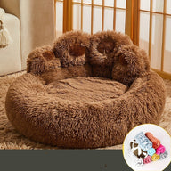 Fleece Lined Sofa Mattress Dog Bed for Medium to Large Dogs