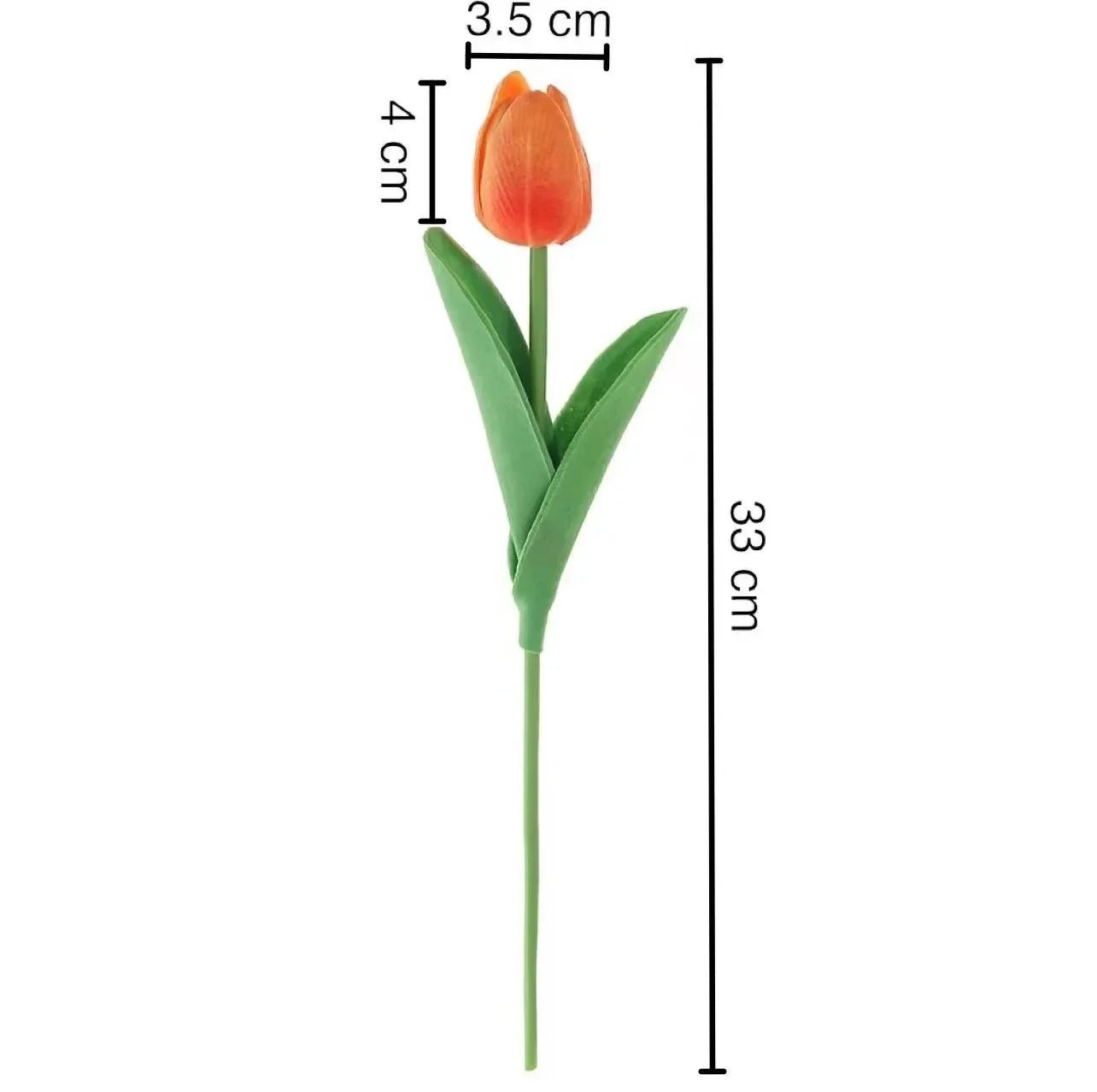 5/10Pcs Tulip Flowers Artificial Tulip Bouquet PE Foam Fake Flower for Wedding Ceremony Decor Home Garden Bouquet Decoration - Asmota