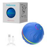 Intelligent Gravity Bouncing LED Ball Interactive Dog Toy
