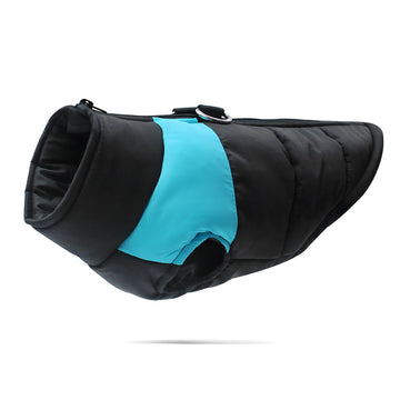Waterproof Winter Padded Dog Vest Jacket with Zipper