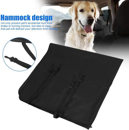 Extra Large Car Cushion, Portable Protective Pad With 4 Handles, Foldable Travel Gadget, Interior Dirt-resistant Mat, Waterproof, Universal For Dogs In The Back Seat.