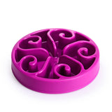 Choking Prevention Slow Feed Stainless Steel Dog Bowl