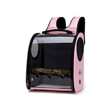 Foldable Breathable Stainless Steel Parrot Carrier Bag L