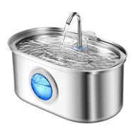 Stainless Steel Dog Water Fountain 3-Gallon Capacity
