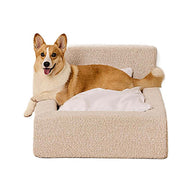 Rectangular Thickened Fabric Dog Kennel Mattress Bed