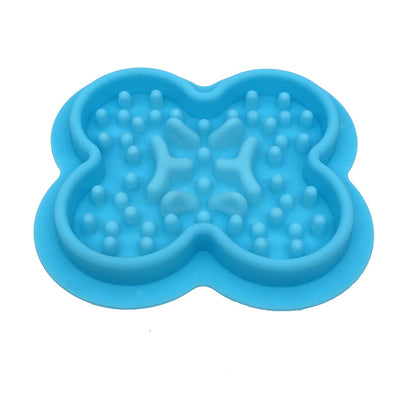 Silicone Pet Licking Pad Cat And Dog Slow Food Non-slip Placemat Pet Bowl