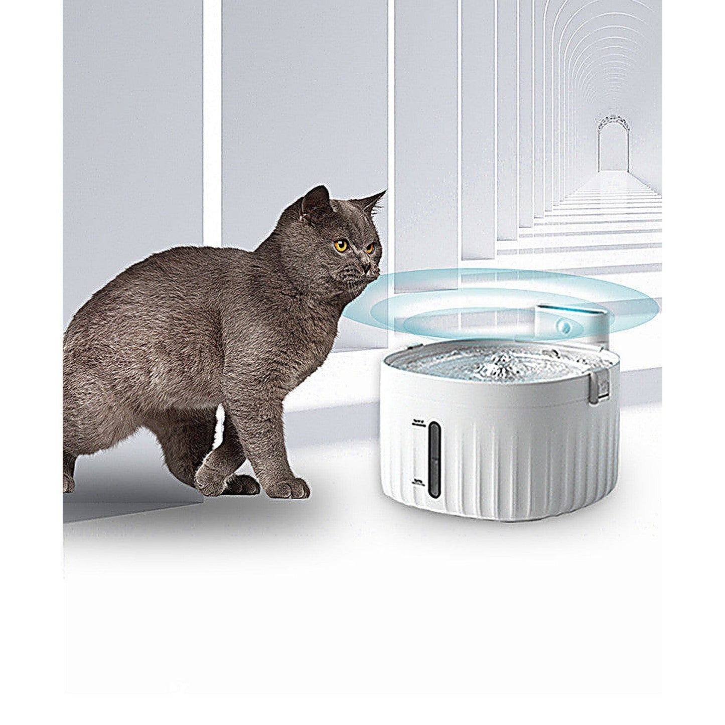 Intelligent Automatic Circulating Cat Water Fountain with TPR Rubber