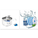 Stainless Steel Automatic Circulation Dog Water Fountain