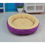 Corrugated Canvas L-Shaped Cat Kennel Bed with Cushion