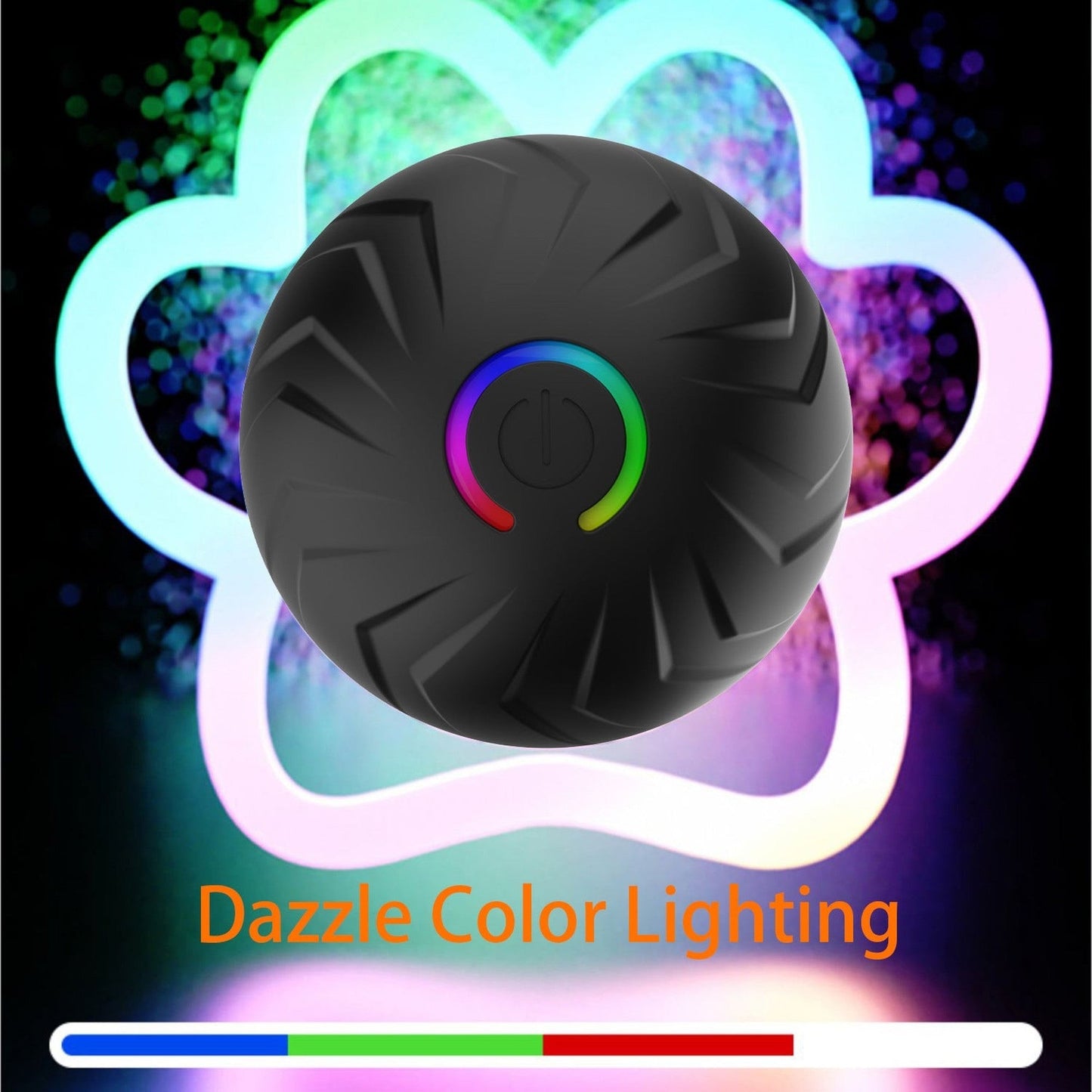 Intelligent Gravity Bouncing LED Ball Interactive Dog Toy