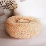 Plush Round Dog Nest Bed in Multiple Colors and Sizes
