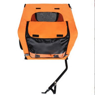 Heavy Duty Collapsible Dog Bike Trailer with 16" All Terrain Wheels