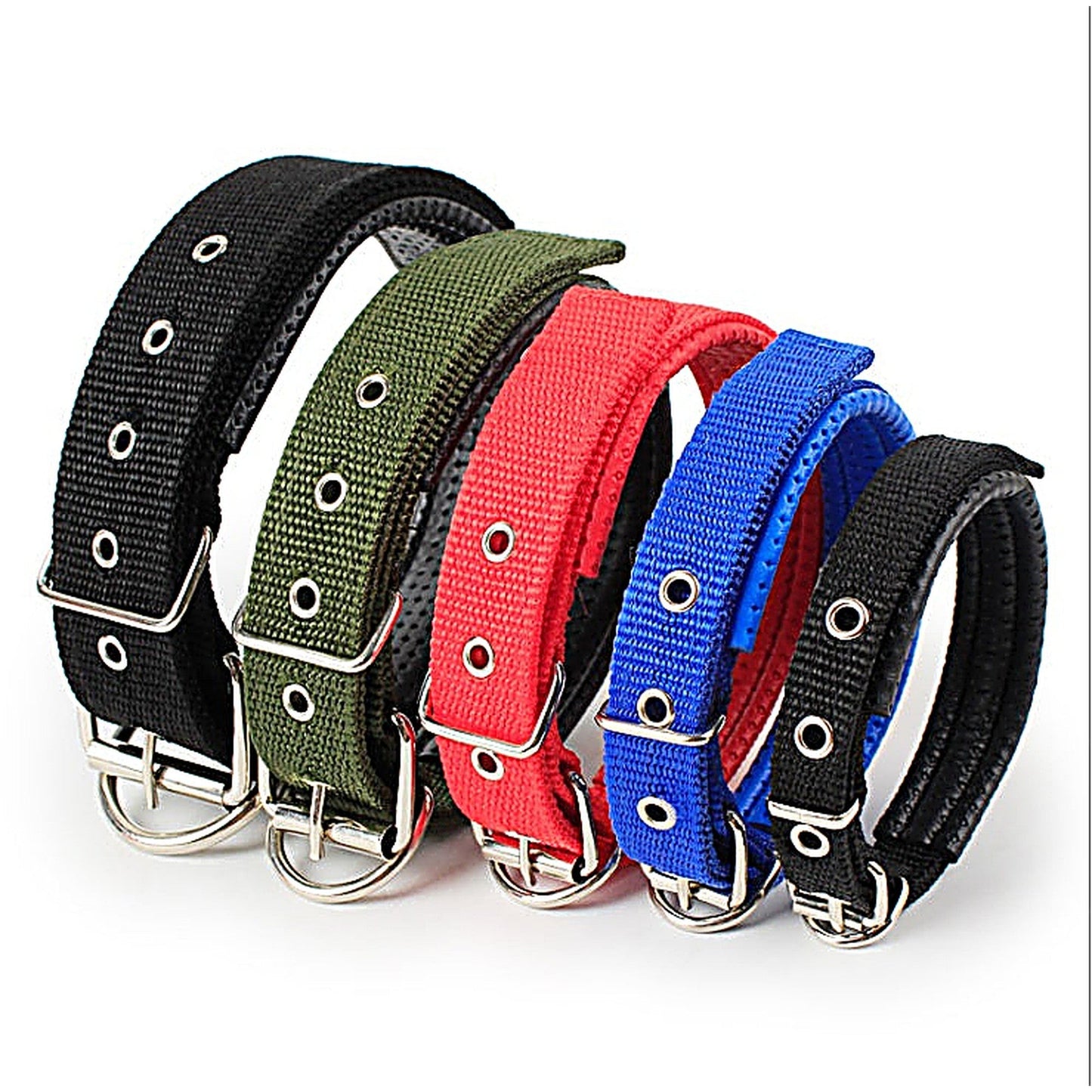Soft Leather Lined Polypropylene Foam Dog Collar