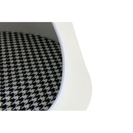 Set of 2 Cat Beds with White Marble Top and Steel Base
