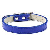 PU Leather Dog Collar in Multiple Colors