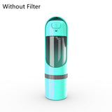 Filtered Cat Water Fountain in Transparent Plastic, Multiple Colors