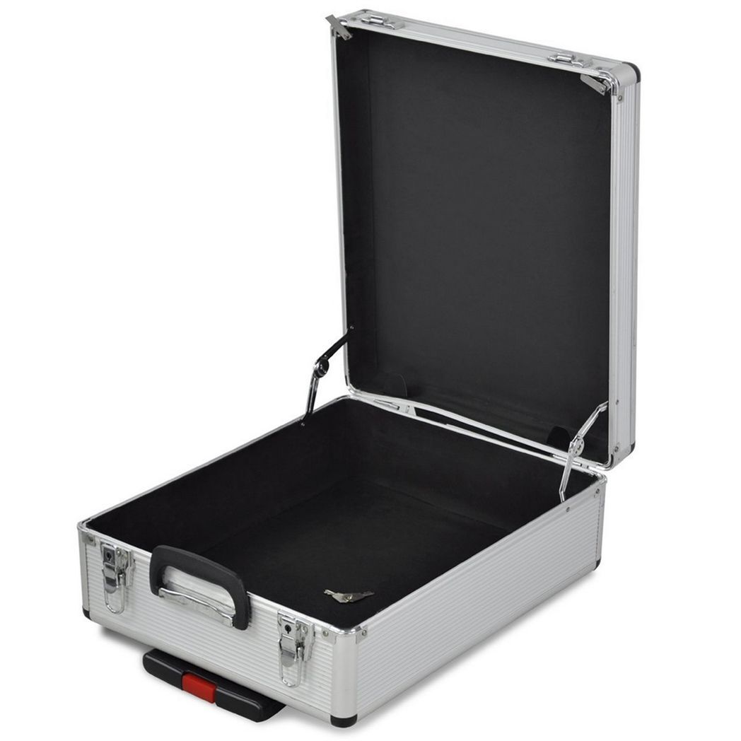 799pcs Aluminum Trolley Case Tool Set Silver - Asmota