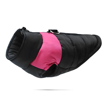 Waterproof Winter Padded Dog Vest Jacket with Zipper