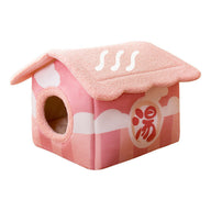 Removable Washable Semi-Surrounded Villa Dog Bed