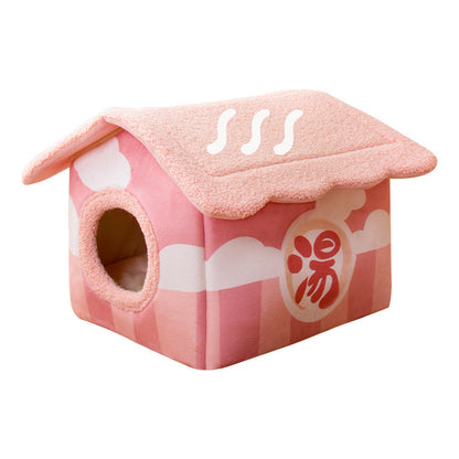 Removable And Washable Semi-surrounded Villa Pet Room