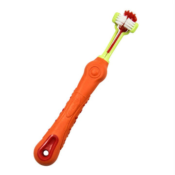 Double-Headed Finger Toothbrush for Pet Teeth Cleaning