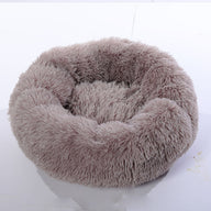 Plush Round Dog Nest Bed in Multiple Colors and Sizes